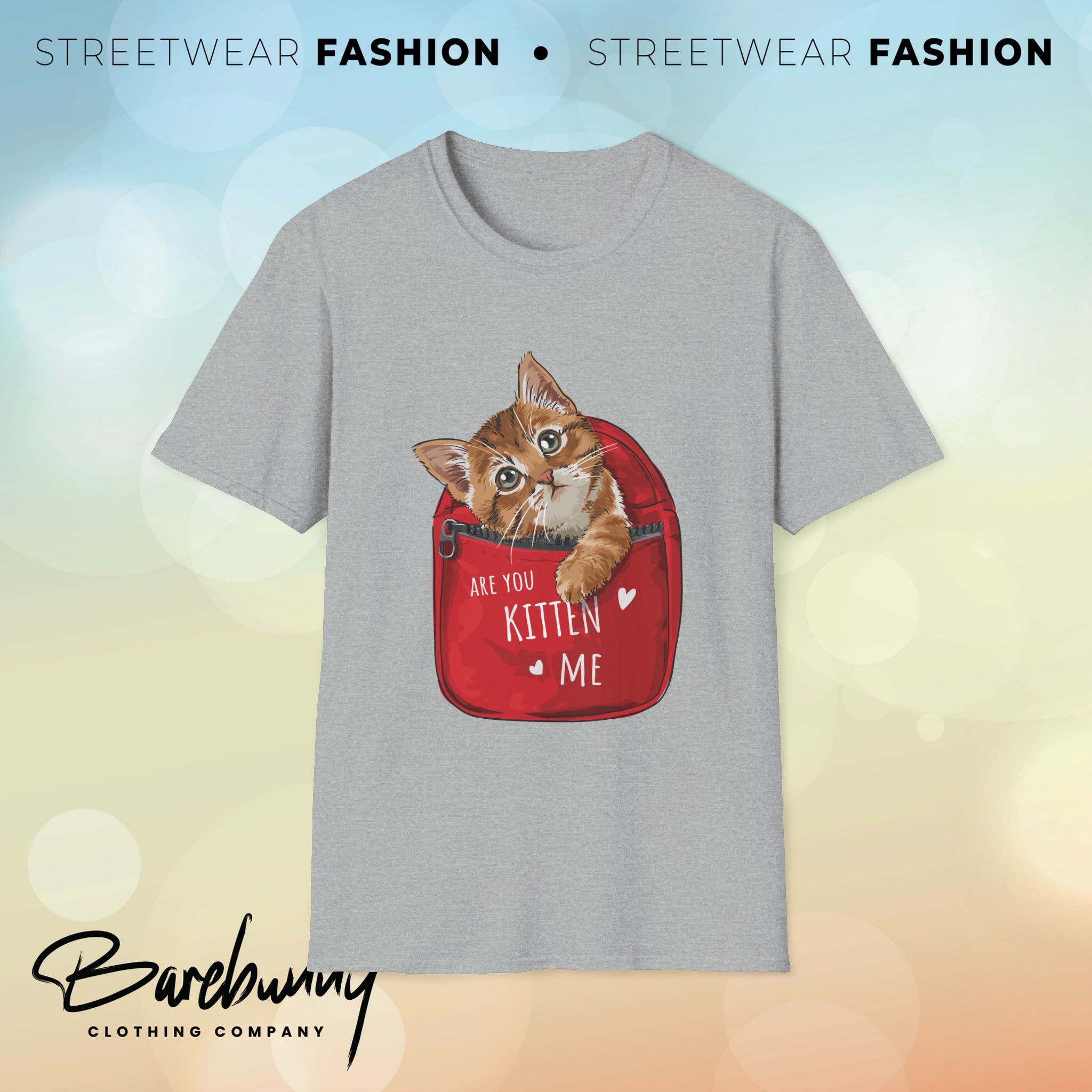 Are you kitten me - Unisex Softstyle T-Shirt (DTF)