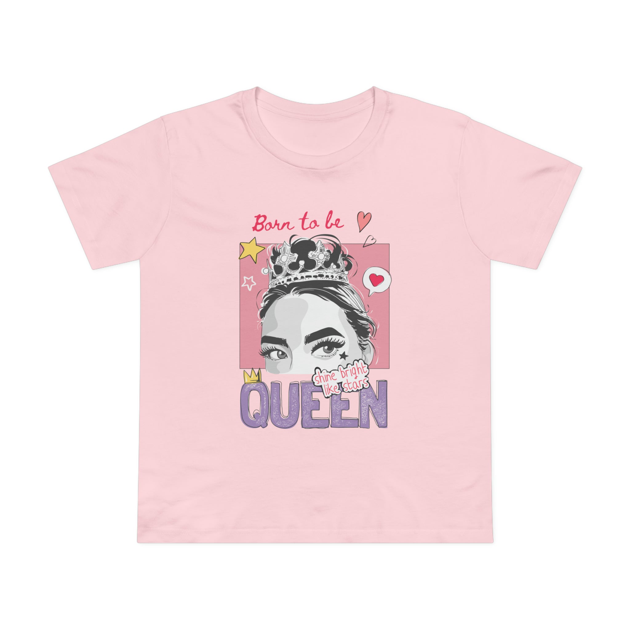 Born to be a queen - Women’s Maple Tee (DTF)