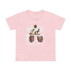 Never Let Fear Stop You - Women’s Maple Tee (DTF)
