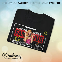 Barebunny - Instagram Famous (DTF) Unisex Ultra Cotton Tee (Excited Girl)