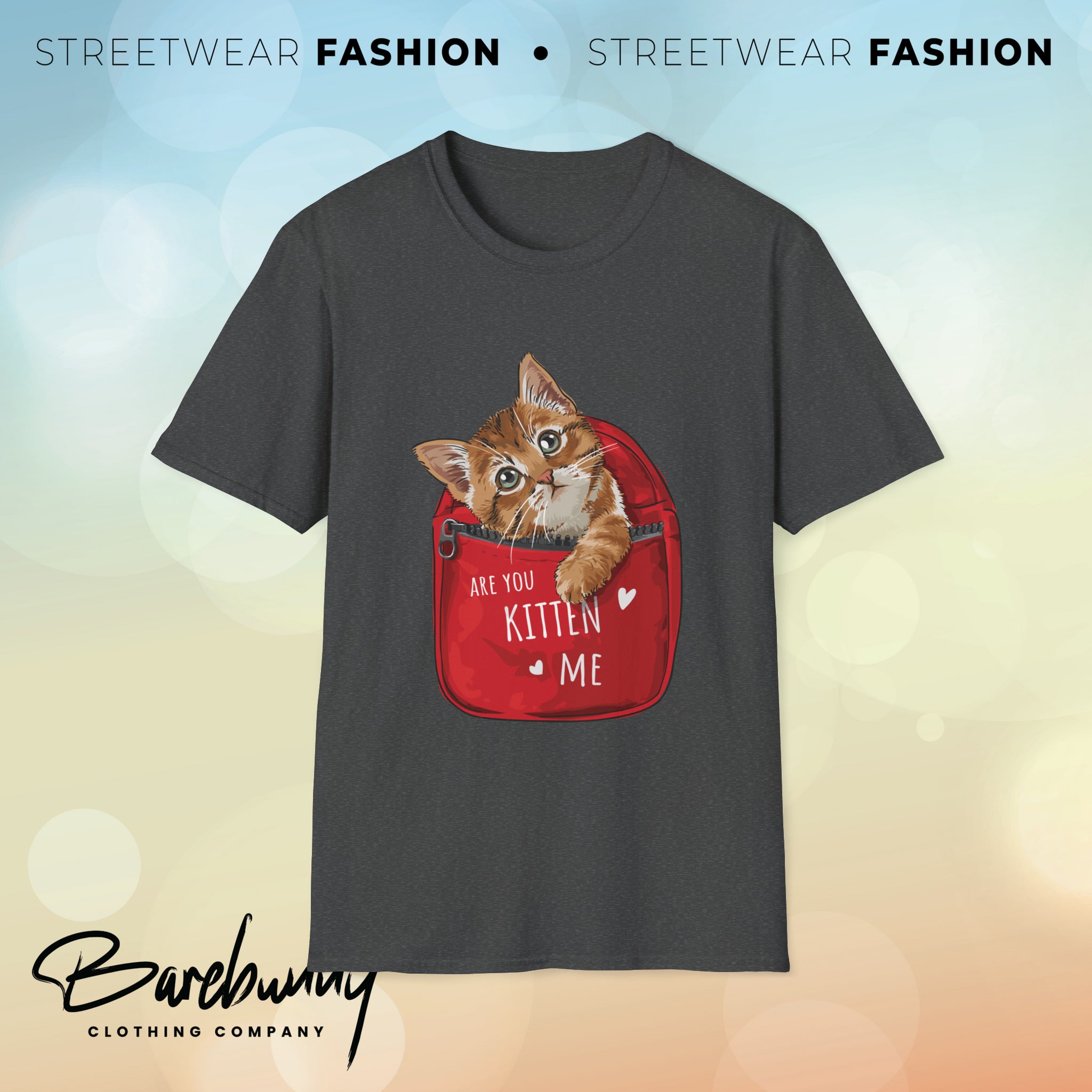 Are you kitten me - Unisex Softstyle T-Shirt (DTF)